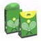 Big Dot of Happiness You Got Served - Tennis - Baby Shower or Tennis Ball Birthday Gift Favor Bags - Party Goodie Boxes - Set of 12